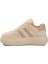Bej Yüksek Taban Bağcıklı Unisex Sneaker Dvs-01 Z 4