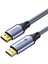 Dp To HDMI Kablo 8k 60Hz 4K 240Hz Hdr 3D 48GBPS Örgülü Displayport To HDMI Kablo 2 Metre 1