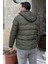 Içi Peluş Fermuarlı Kapüşonlu Erkek Mont P-00013141 3