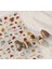 Sonbahar Desenleri Tırnak Süsleme Stickerı Nail Art Süslemeleri 1
