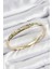 Pirinç Zirkon Taşlı Kelebek Model Gold Renk Kadın Kelepçe - TJ-BB7568 1