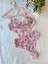 Bicomi Çiçek Dal Desenli Pembe Bodysuit 1