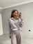 Modal Kumaş Sweatshirt Pantolon Eşofman Takım 3