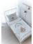 Organik Baskılı Bebek Boy (100X150) Yorgan Seti - Royal Series - Welcome Baby Bear 1