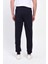 Erkek Lacivert Eşofman Altı Beli ve Paçası Lastikli AS-106 4