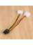 6 Pin Power Kablo 6 Pin To 2 Molex Pcıe Ekran Kartı Güç 6pin 2