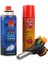 3 Parça Profesyonel Pürmüz Seti Pürmüz Torch Çakmak Başlık- Kamp Gazı 400ML- Çakmak Gazı 270 (5256) 3