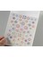 5d Kabartmalı Bohem Tırnak Süsleme Stickerı 0480 Nail Art Süslemeleri 1