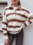 Polo Yaka Şeritli Triko Kazak 3