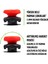 Kontrolfreek Fps Freek Inferno Analog Başlık Seti – Xbox One & Xbox Series X/s Uyumlu – Thumbsticks – Kırmızı 3