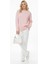 Basic Kadın Kazak Pembe Oversize 5