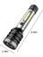 5W Cob ve LED Şarj Edilebilir El Feneri - Siyah (5051) 3