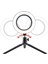 8inç 20CM Youtube Instagram Tiktok Selfie Stüdyo Video Fotoğraf Ring Light Tripod LED Halka Işık (5051) 2