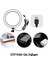 8inç 20CM Youtube Instagram Tiktok Selfie Stüdyo Video Fotoğraf Ring Light Tripod LED Halka Işık (5051) 5