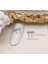10 Adet Gümüş Taşlı Kurdele Tırnak Süsü Nail Art Süslemeleri 2