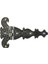 Dekoratif, Sac Tek Kuyruklu Menteşe - 69X102 Mm, Büyük, Antik, 1 Adet 1