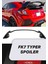 Honda Civic Fk7 Hb Typer Boyasız Spoiler 1