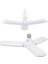 PM-24464 E27 Duy 60W 3 Kollu Pervane Beyaz LED Ampul 1