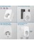 Tekli Yüksek Voltaj Korumalı Duvar Prizi 2x Type-C 1x USB Çıkışlı Priz Grup Priz Çoğaltıcı Beyaz 3