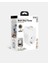Tekli Yüksek Voltaj Korumalı Duvar Prizi 2x Type-C 1x USB Çıkışlı Priz Grup Priz Çoğaltıcı Beyaz 4