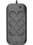 Termal Akım Korumalı, Çocuk Korumalı, 6 Lı 2 mt Uzatma Kablosu 6 x Priz, 3 x USB 1