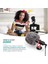 Mm1 Profesyonel Süngerli Kardiyot Condenser Mikrofon, Pro Videomic, iPhone ve Android ile Uyumlu Pro Mikrofon, Kamera, Bilgisayar, Telefon, Tablet Uyumludur, 4
