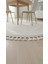 Post/peluş Yıkanabilir Kaymaz Taban Yumşacık Beyaz Oval Örgü Saçaklı Modern ve Şık Salon Oturma Odası Mutfak Çocuk Odası Koridor Antre Halısı 3