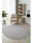 Post/peluş Yıkanabilir Kaymaz Taban Yumşacık Açık Gri Örgü Oval Saçaklı Modern ve Şık Salon Oturma Odası Mutfak Çocuk Odası Koridor Antre Halısı 7