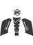 Gogo Tank Pad Set 001 Karbon Beyaz - Tvs Raider 125 1