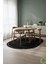 Post/peluş Yıkanabilir Kaymaz Taban Yumşacık Siyah Oval Örgü Saçaklı Modern ve Şık Salon Oturma Odası Mutfak Çocuk Odası Koridor Antre Halısı 7