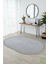 Post/peluş Yıkanabilir Kaymaz Taban Yumşacık Açık Gri Örgü Oval Saçaklı Modern ve Şık Salon Oturma Odası Mutfak Çocuk Odası Koridor Antre Halısı 4