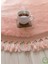 Post/peluş Yıkanabilir Kaymaz Taban Yumşacık Pembe Oval Örgü Saçaklı Modern ve Şık Salon Oturma Odası Mutfak Çocuk Odası Koridor Antre Halısı 3