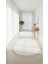 Post/peluş Yıkanabilir Kaymaz Taban Yumşacık Beyaz Oval Örgü Saçaklı Modern ve Şık Salon Oturma Odası Mutfak Çocuk Odası Koridor Antre Halısı 5