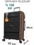 ☾ ✩ 𝐓𝐔̈𝐑𝐊 𝐘𝐈𝐋𝐃𝐈𝐙𝐈 ☾ ✩ Travel Polo Esnek Kauçuk Üstün Kaliteli Orta Boy Valiz 𝟔𝟓 𝐜𝐦 2