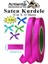 Fuşya Kurdele Saten 1 cm 10 Metre 2 Adet Saten Kurdela Parlak Hediye ve Süsleme Şeridi Süs Paketleme Çiçek Saç El 1