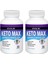 Keto Max Enerjinizin Yeni Seviyesiyle Inceliğe ve Hafifliğe Diyet Takviyesi 30'lu x 2 Adet 1