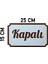 Işletmeler Için Çift Taraflı Ahşap Açık Kapalı Vintage Tabela- 25X15 cm 4