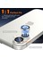 Iphone 16 Plus Uyumlu Anti-Reflective Safir Lens Koruyucu Parlamaz Leke Tutmaz Kamera Koruyucu 2