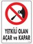 Yetkili Elektrik Uyarı Levhası 25X35 KOD:1103 1