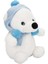 Bfs Şapkalı ve Atkılı Peluş Kutup Ayısı 30 cm S00004773 2