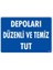 Depolama Uyarı Levhası 25X35 KOD:607 1