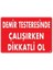 Demir Testeresinde Çalışırken Dikkatli Ol Uyarı Levhası 25X35 KOD:239 1
