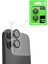 Bfs iPhone 16 Raze Metal Kamera Lens - Siyah 1