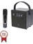 Bfs BTS-1688 Yeşil Mikrofonlu Karaoke Bluetooth Hoparlör 1