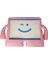 Bfs iPad 10.2 (7.nesil) Kılıf Karakter Tablet Silikon - Açık Pembe 1