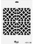 Rich New Seri N-350 Stencil 35X25 cm 1
