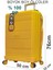 ☾ ✩ 𝐓𝐔̈𝐑𝐊 𝐘𝐈𝐋𝐃𝐈𝐙𝐈 ☾ ✩ Travel Polo Esnek Kauçuk Üstün Kaliteli Büyük Boy Valiz 𝟕𝟓 𝐜𝐦 2