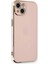 Bfs iPhone 13 Kılıf Volet Silikon - Pembe 1