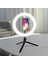 8inç 20CM Youtube Instagram Tiktok Selfie Stüdyo Video Fotoğraf Ring Light Tripod LED Halka Işık (4887) 1