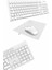 Bestonly Klavye Mouse Seti Sessiz Kablosuz Türkçe Tv Pc Uyumlu 2